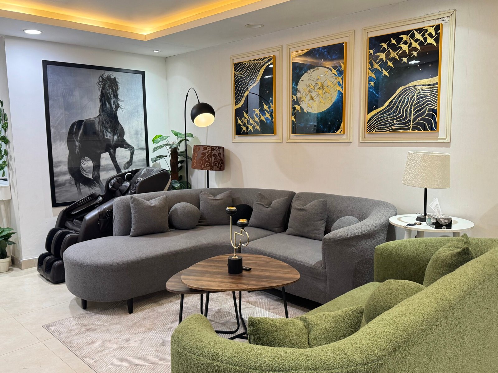 Sky Heights serviced apartment interior