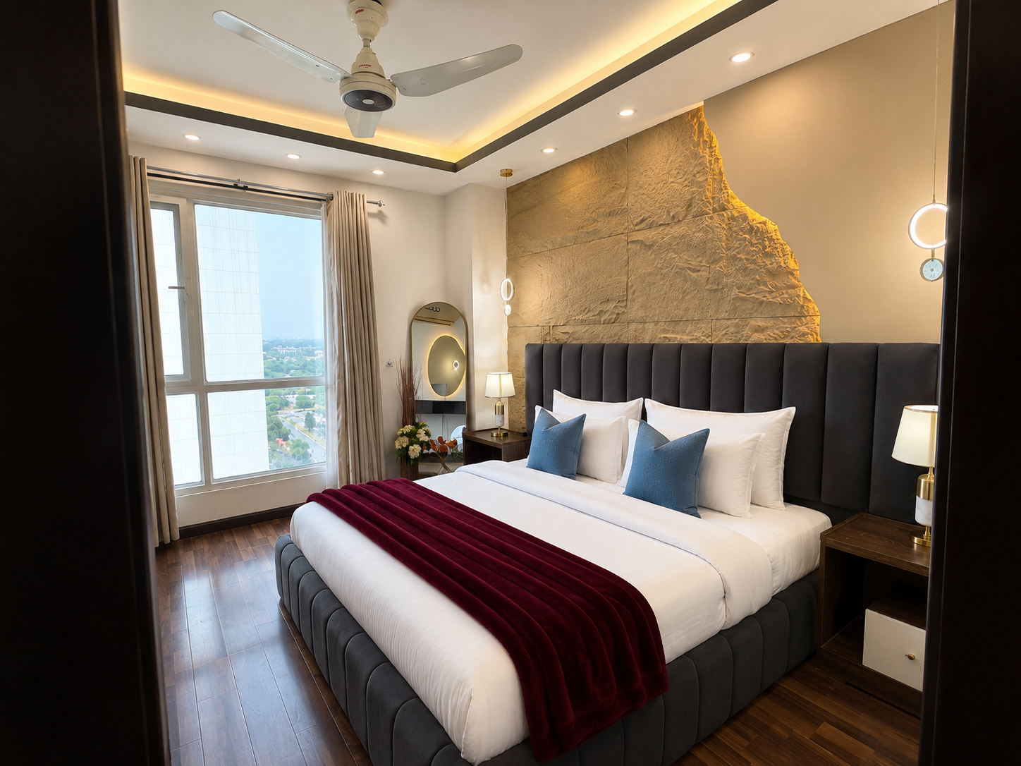 One bedroom serviced apartment in Elysium Tower Islamabad