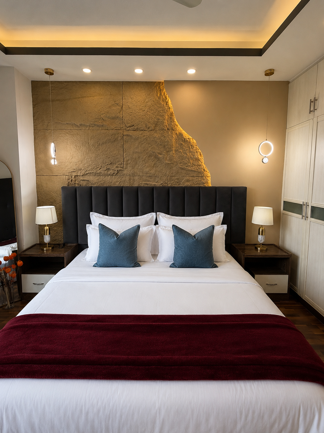 One Bedroom with Balcony and Mountain Views, Elysium Tower Islamabad serviced apartment