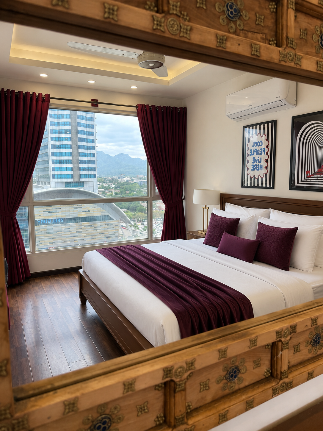 Two bedroom apartment facing Centaurus Mall in Elysium Tower Islamabad