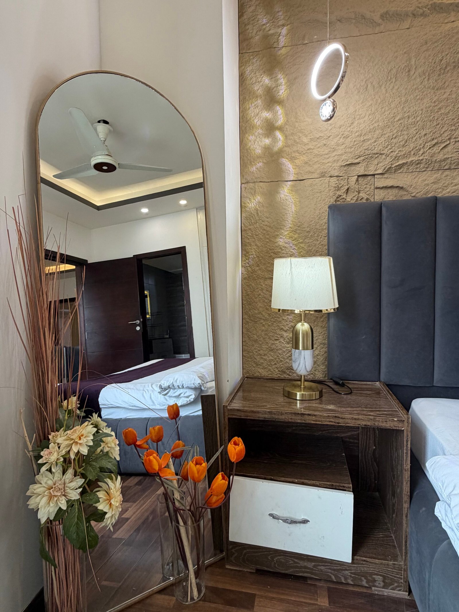 One Bedroom with Balcony and Mountain Views, Elysium Tower Islamabad serviced apartment