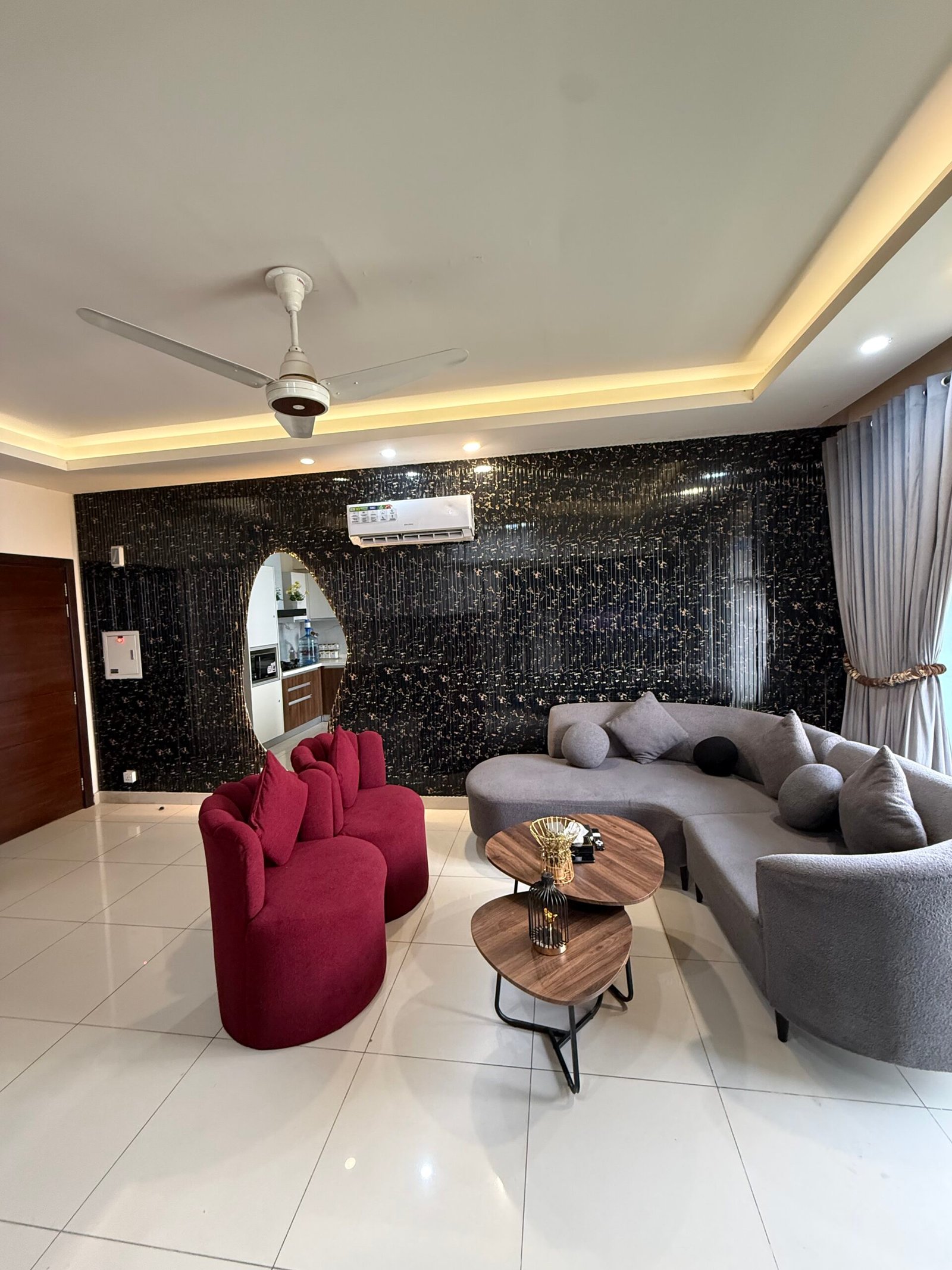 One Bedroom with Balcony and City Views, Elysium Tower Islamabad serviced apartment
