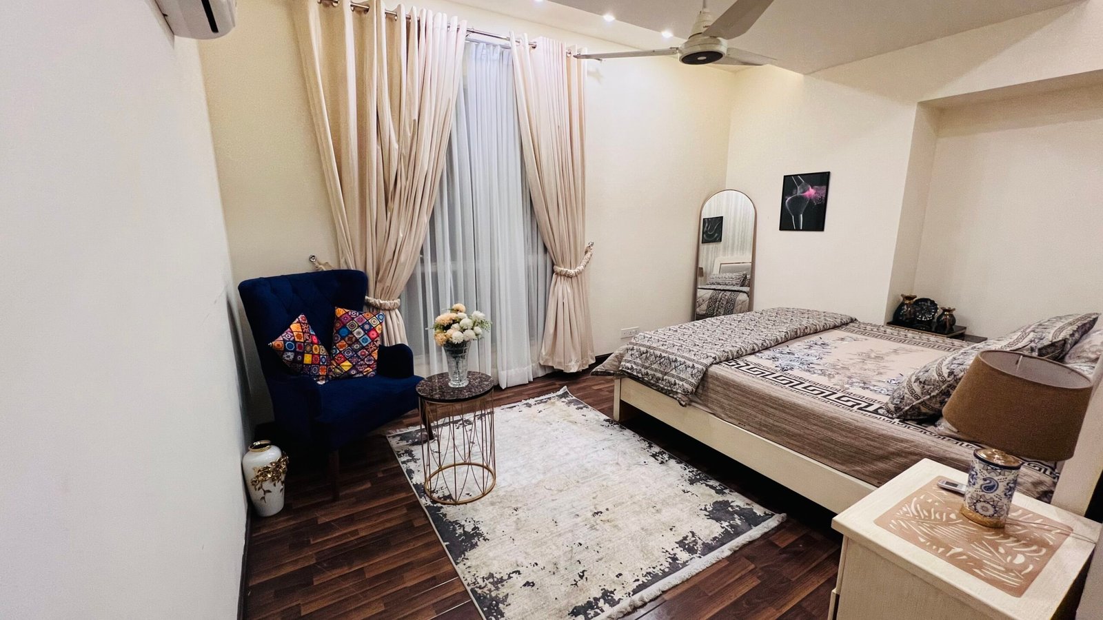 Two Bedroom Apartment with Monument Views, Elysium Tower Islamabad serviced apartment